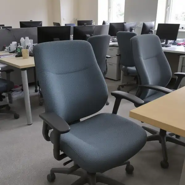 Химчистка офисных кресел в офисе - после уборки